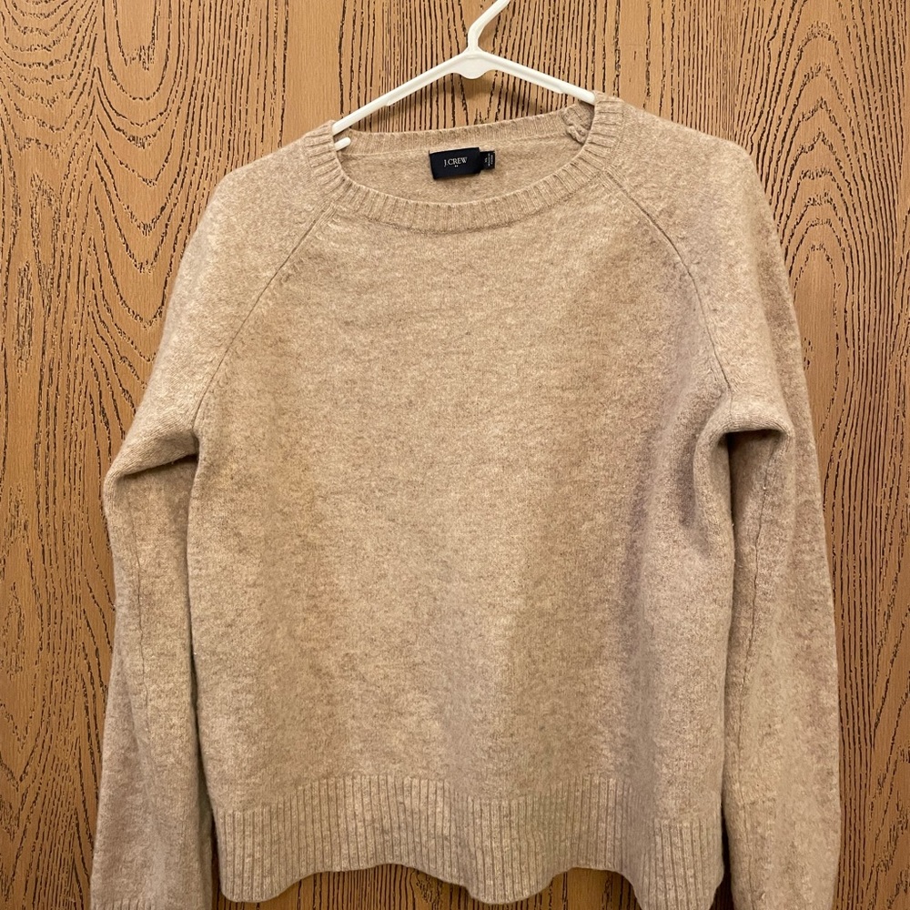 J-Crew Men’s XL sweater- shrunk down to fit a women’s medium size